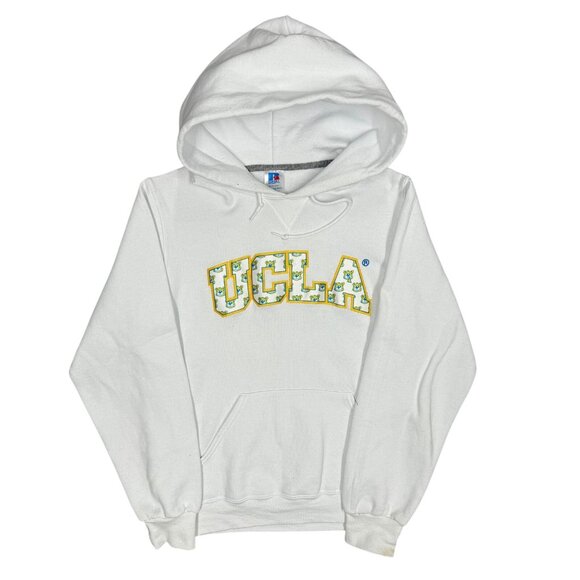 Russell UCLA Bruins NCAA University Pullover Hoodie Stitched White Small - Picture 1 of 7